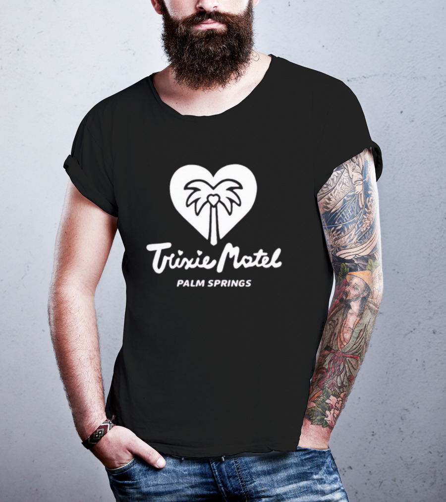 Trixie Motel Palm Springs Heart Tree T-Shirt