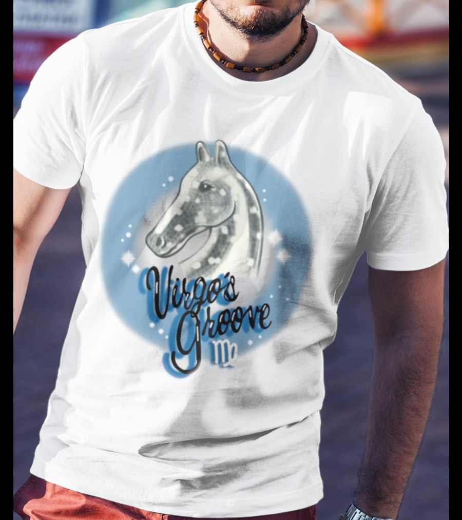 Virgo's Groove Disco Horse Party T-Shirt
