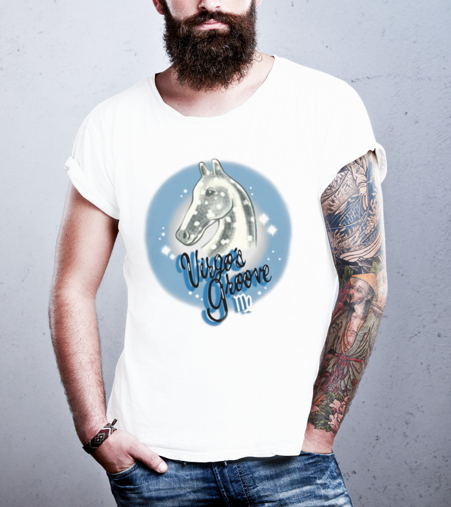Virgo's Groove Disco Horse Party T-Shirt