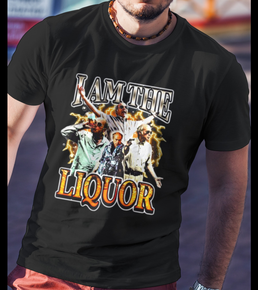 I Am The Liquor Jim Lahey Bold Expressions And Poses T-Shirt