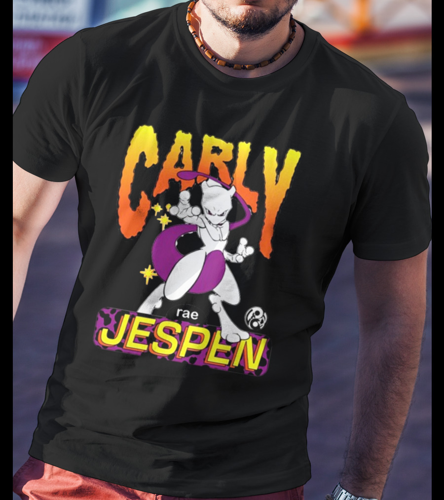 Carly Rae Jespen Mewtwo Fusion Mashup T-Shirt