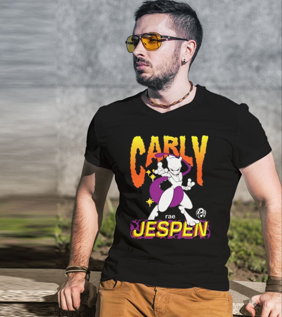 Carly Rae Jespen Mewtwo Fusion Mashup T-Shirt