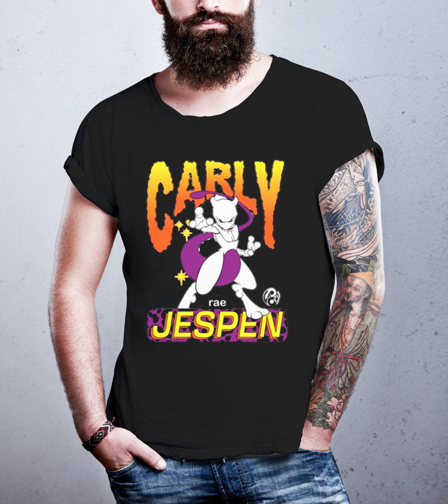 Carly Rae Jespen Mewtwo Fusion Mashup T-Shirt