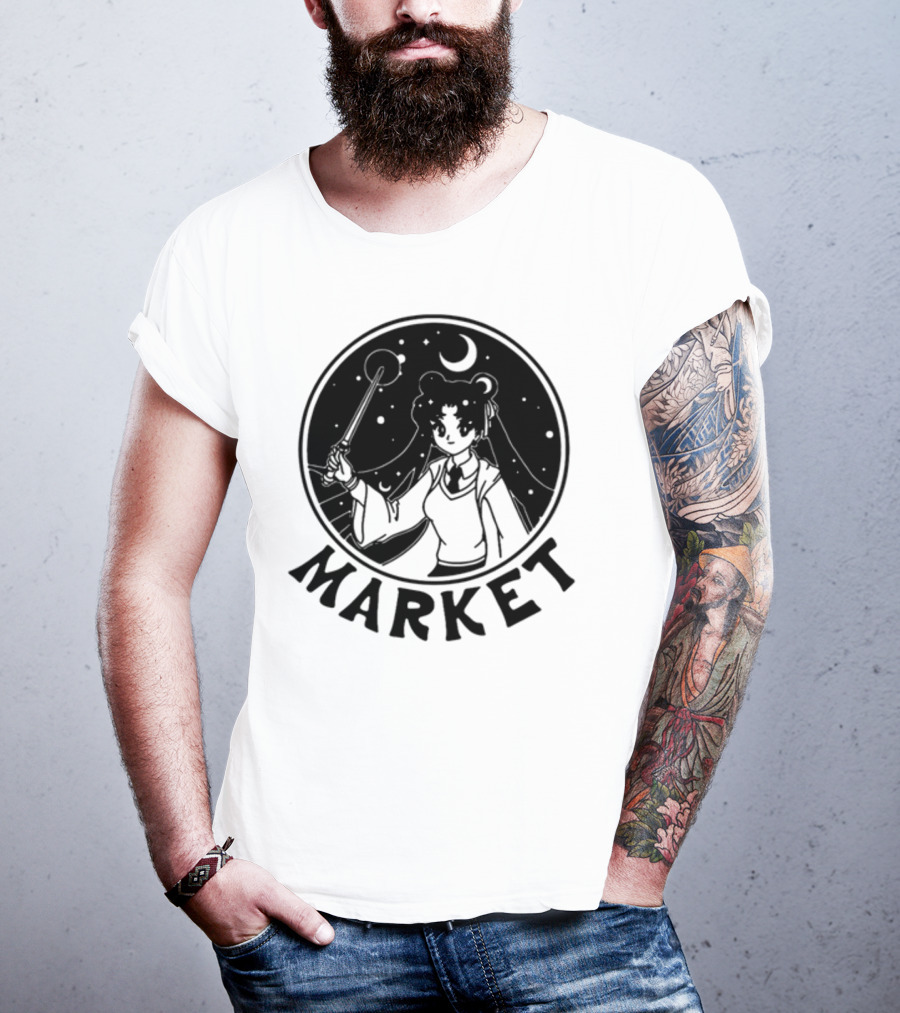 Marketstudios Usagi Moonlit Magic Market T-Shirt