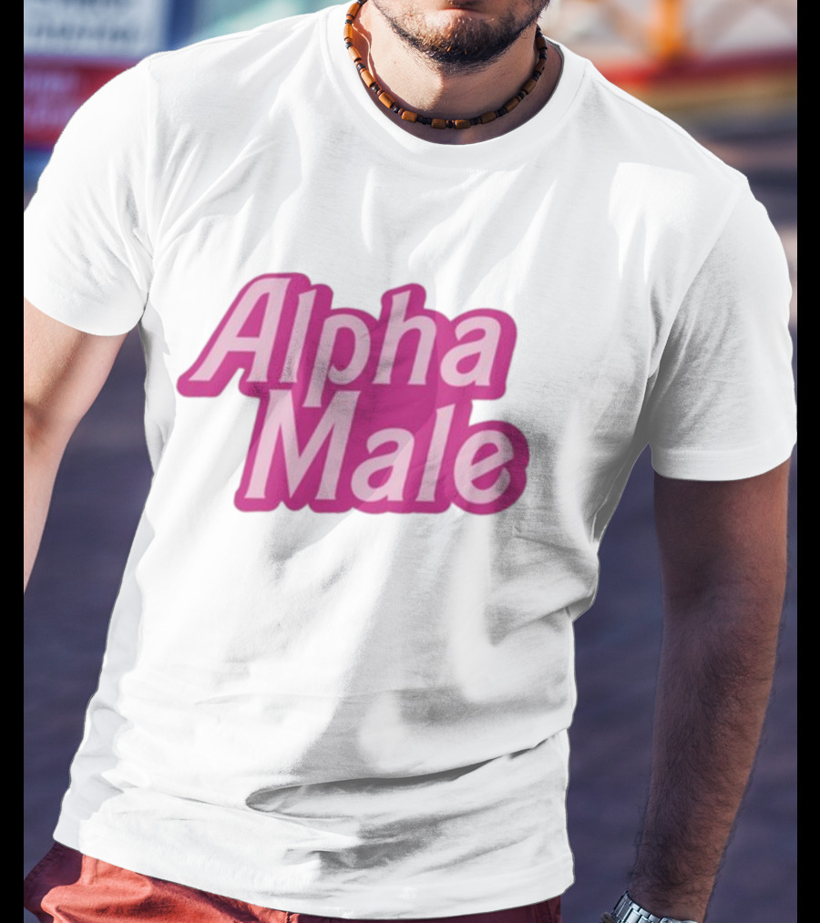 Alpha Male Barbie Pink T-Shirt