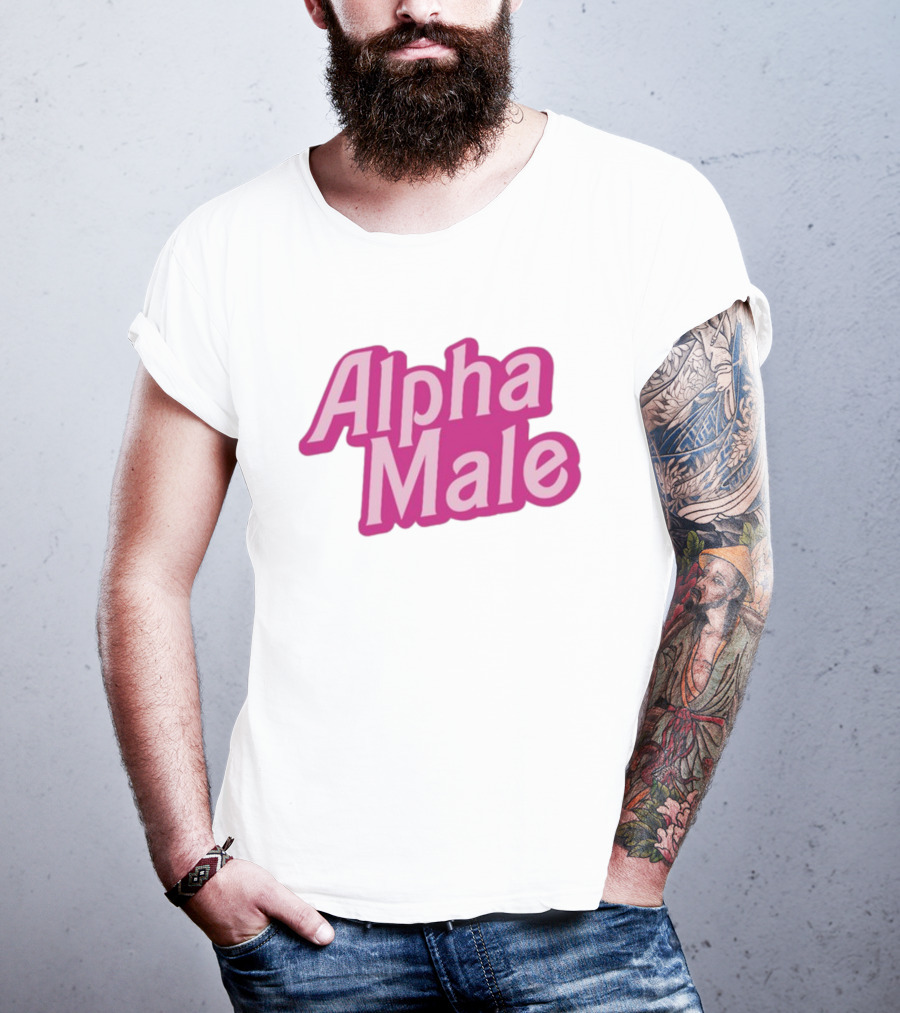 Alpha Male Barbie Pink T-Shirt