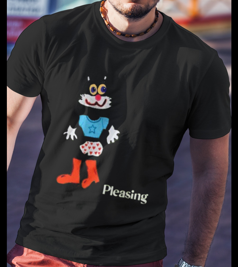 Pleasing The Dustin The Black Cat Bundle Retro Cartoon T-Shirt