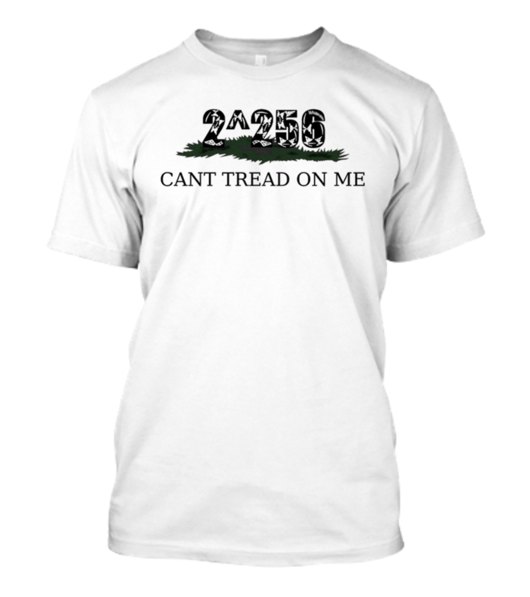 2256 Can't Tread On Me Grass T-Shirt