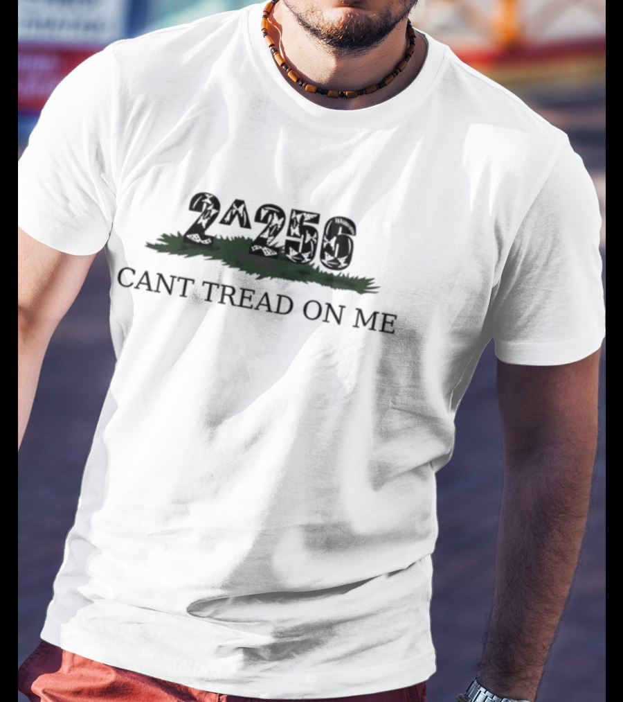 2256 Can't Tread On Me Grass T-Shirt