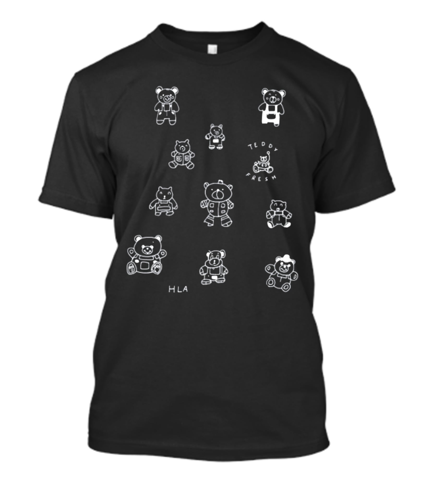 Teddyfresh Teddy Hila HLA Teddy Fresh All Over Bears T-Shirt