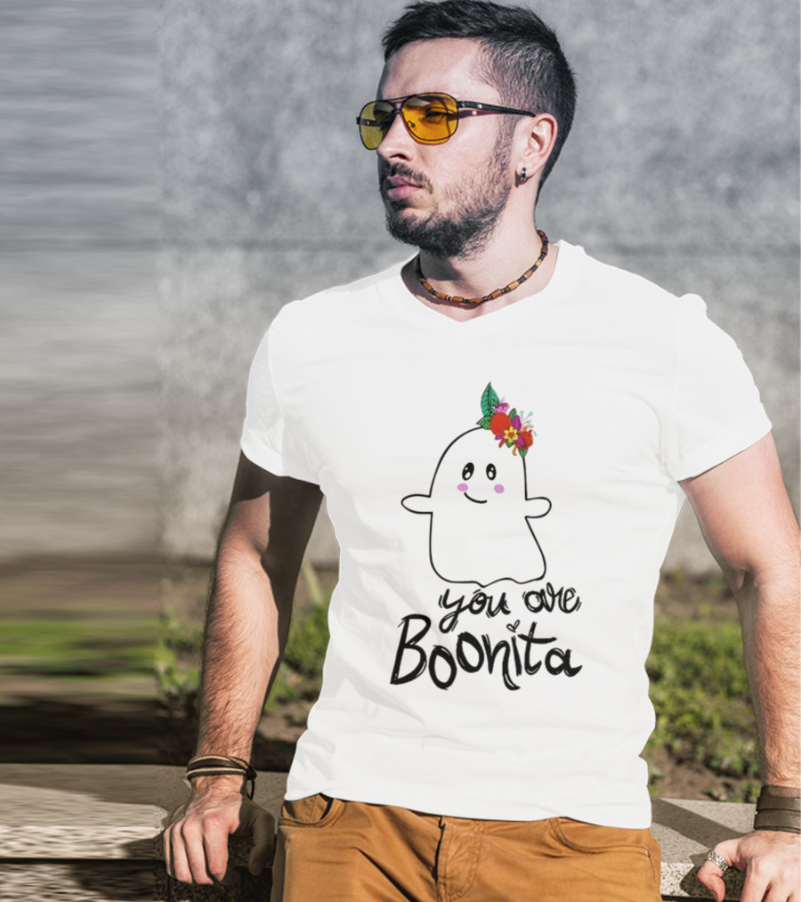 You Are Boonita Cute Ghost With Flower Crown T-Shirt