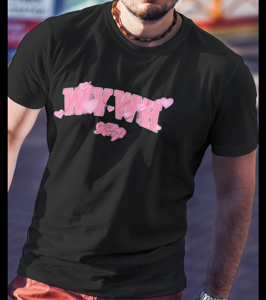 WYWH Dro Kenji With Pink Hearts T-Shirt