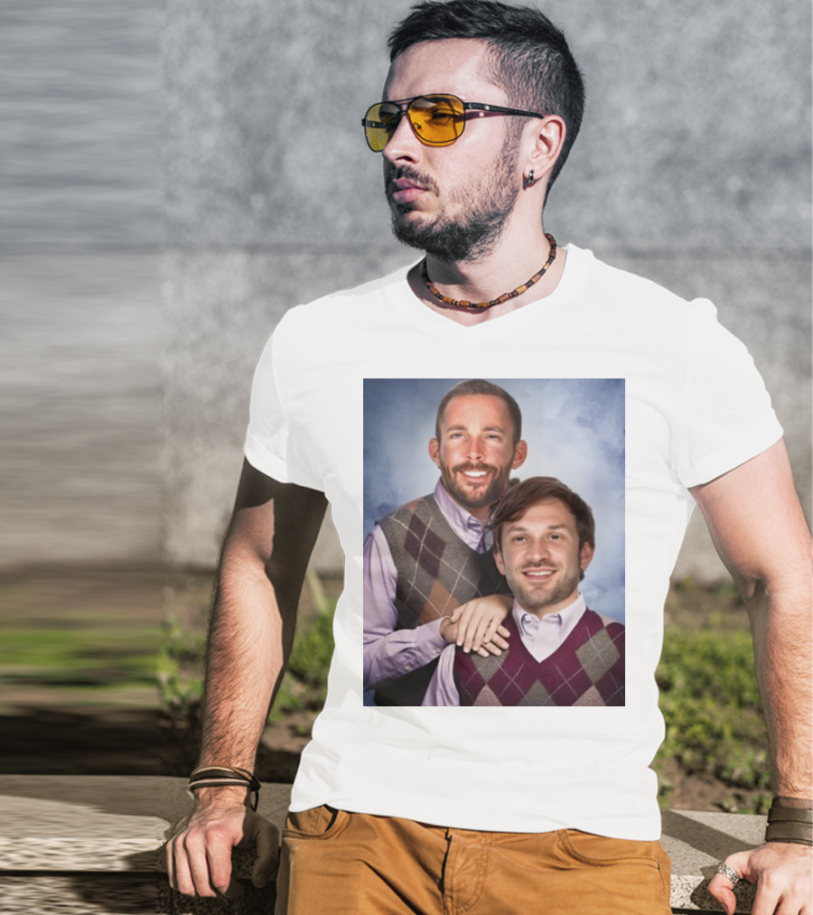 Ross Chastain Daniel Suarez Argyle Sweater Step Brothers T-Shirt