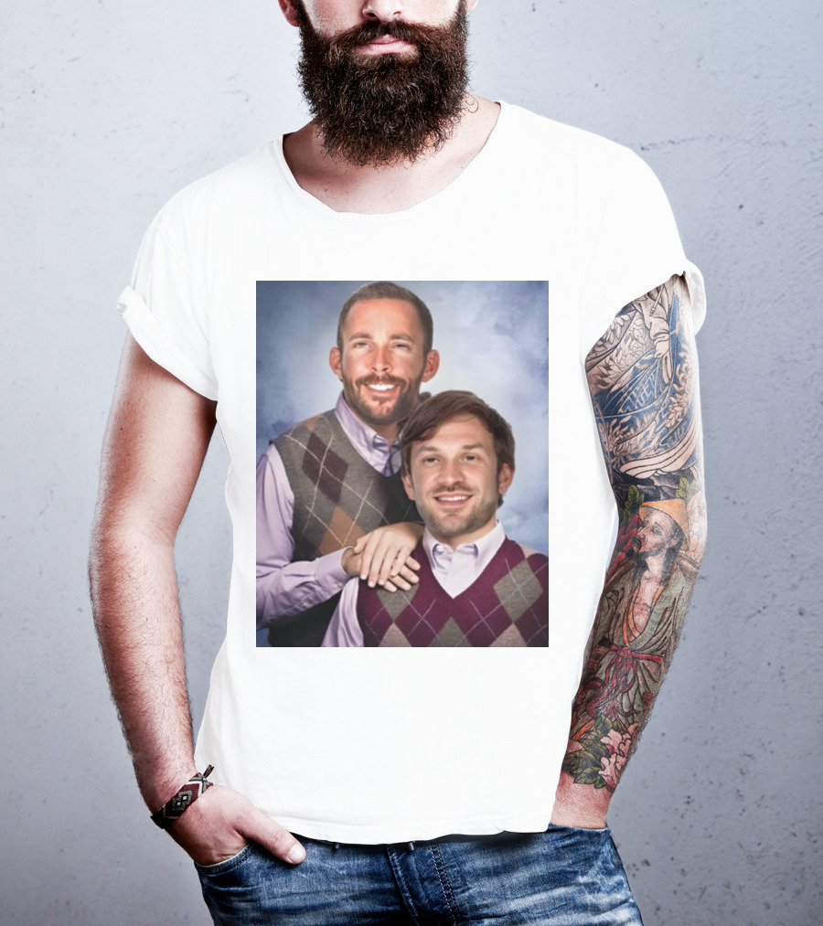 Ross Chastain Daniel Suarez Argyle Sweater Step Brothers T-Shirt