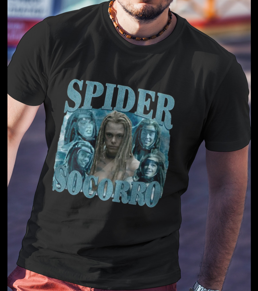 Spider Socorro Avatar Movie Character Collage T-Shirt