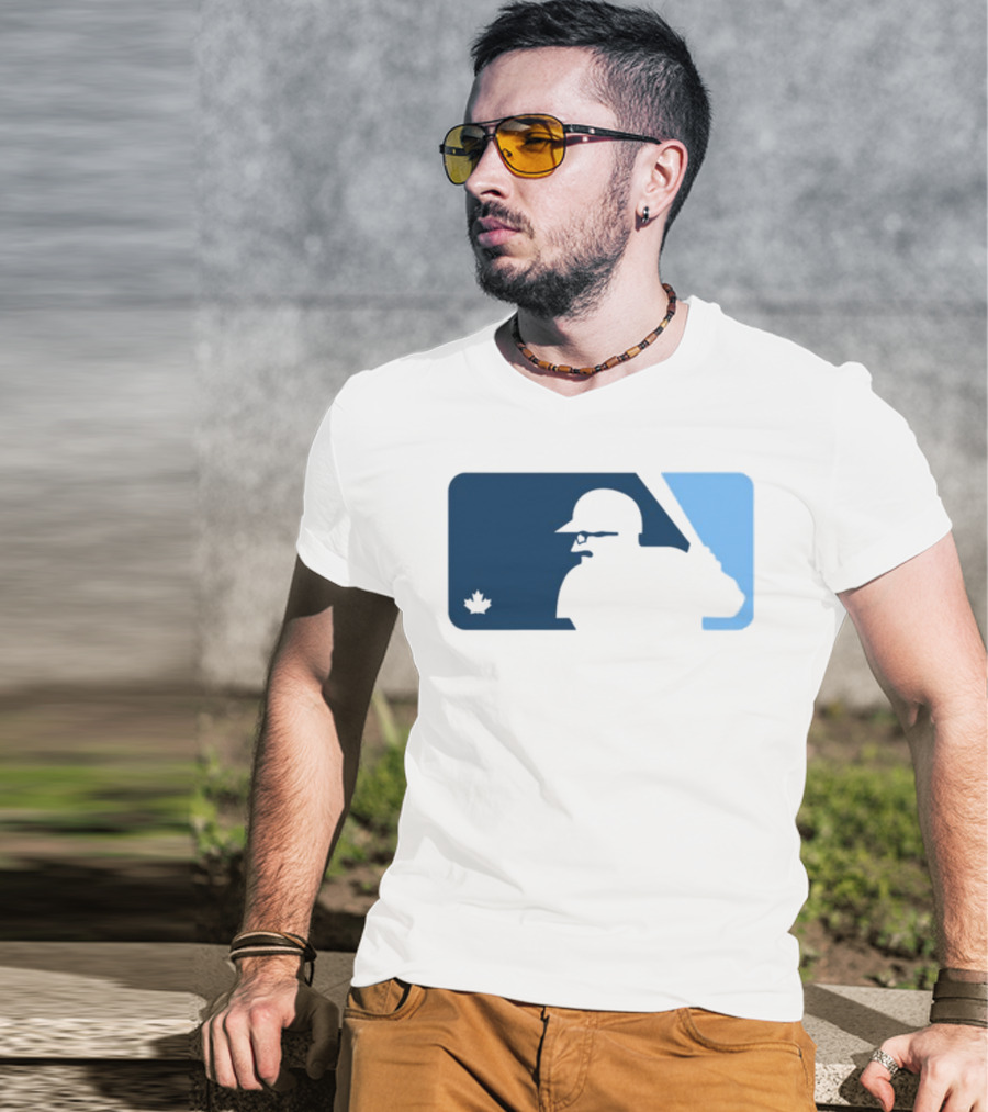 Davis Schneider's Babe Schneider Baseball Silhouette With Canadian T-Shirt