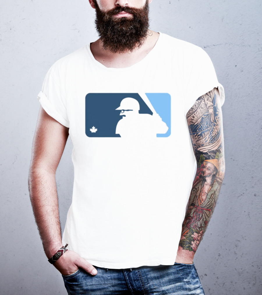 Davis Schneider's Babe Schneider Baseball Silhouette With Canadian T-Shirt