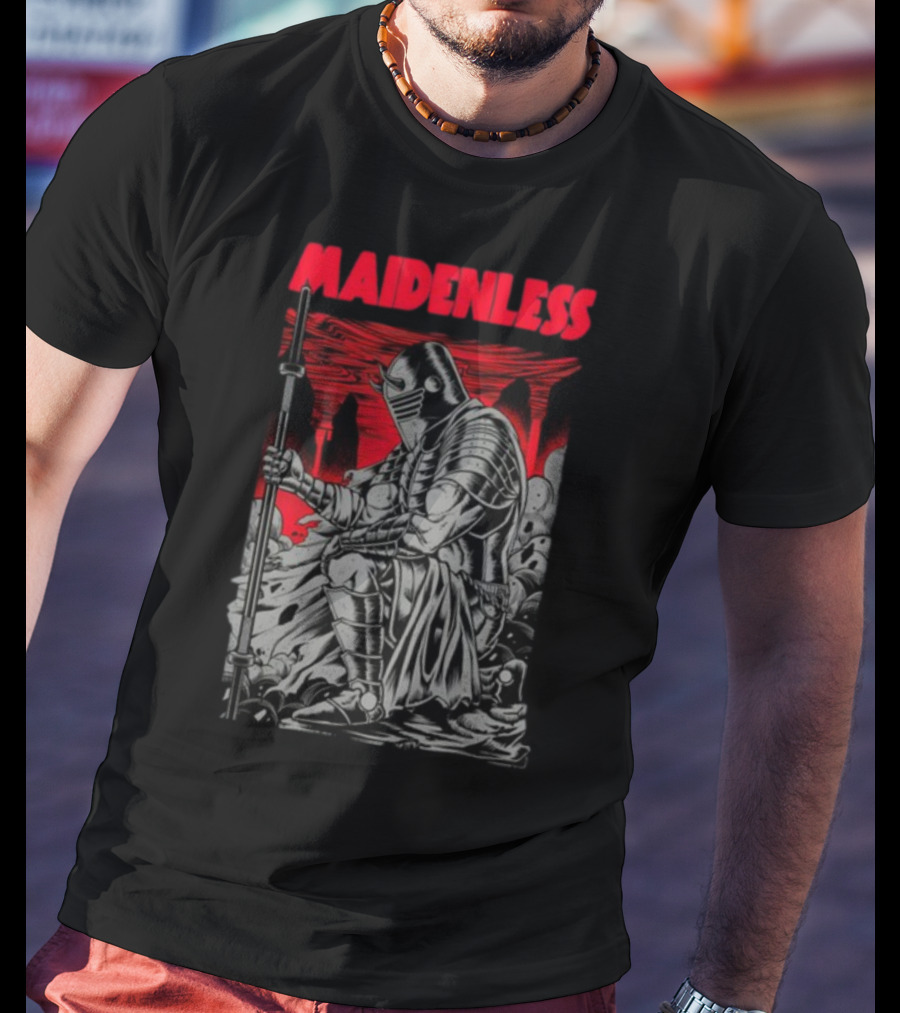 Maidenless Raskol Knight Dark Fantasy Art Comic T-Shirt