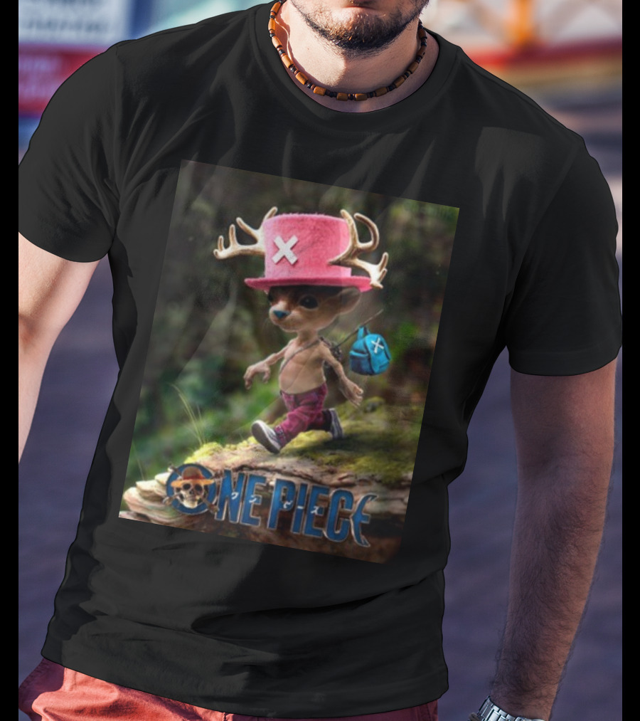 We Live We Love We Lie Chopper One Piece Smurf Cat T-Shirt