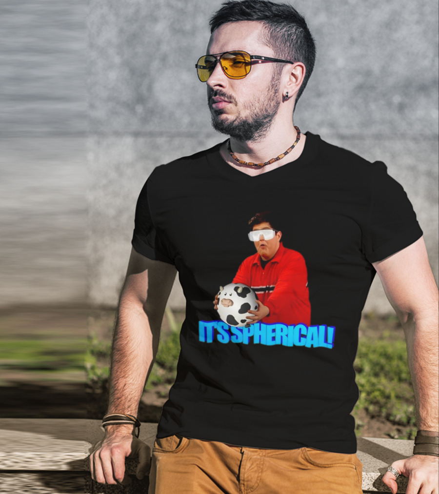 Gotfunny It's Spherical Cow It's Spherical T-Shirt
