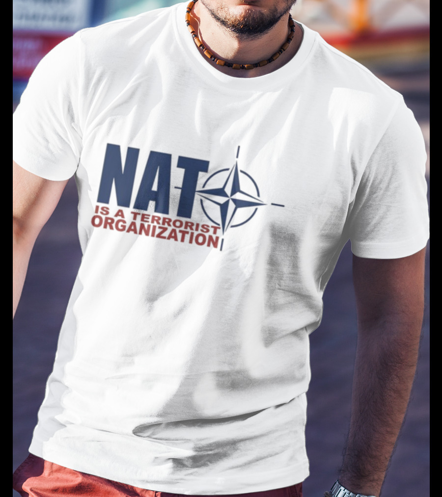 Revolutionary Blackout Network Nat Is A Terrorist Organization NATO T-Shirt