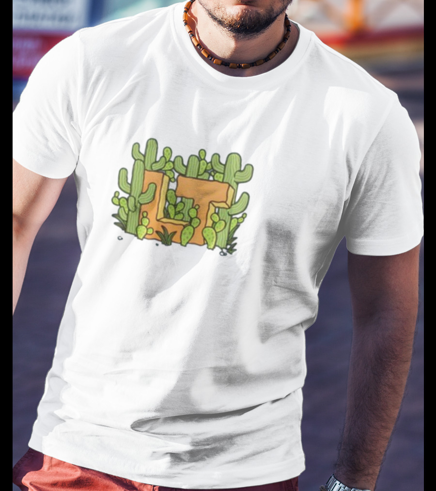 Let's Trip Cactus LT Cacti Desert Adventure T-Shirt