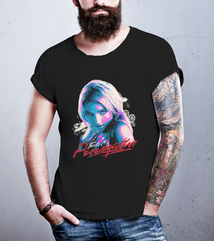 Nordacious Britney Spears That's My Prerogative Retro Car Aesthetic T-Shirt