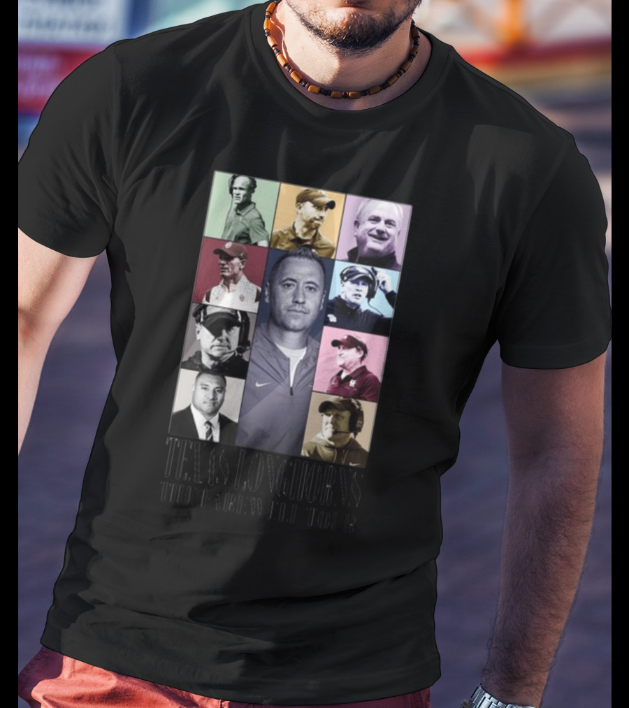Texas Longhorns Coaches The Farewell Tour T-Shirt