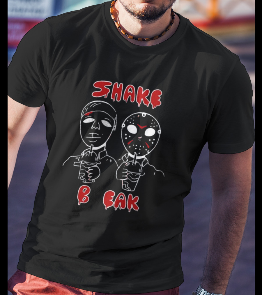 Shake Break Friday Mask Style By Livingdisplay T-Shirt