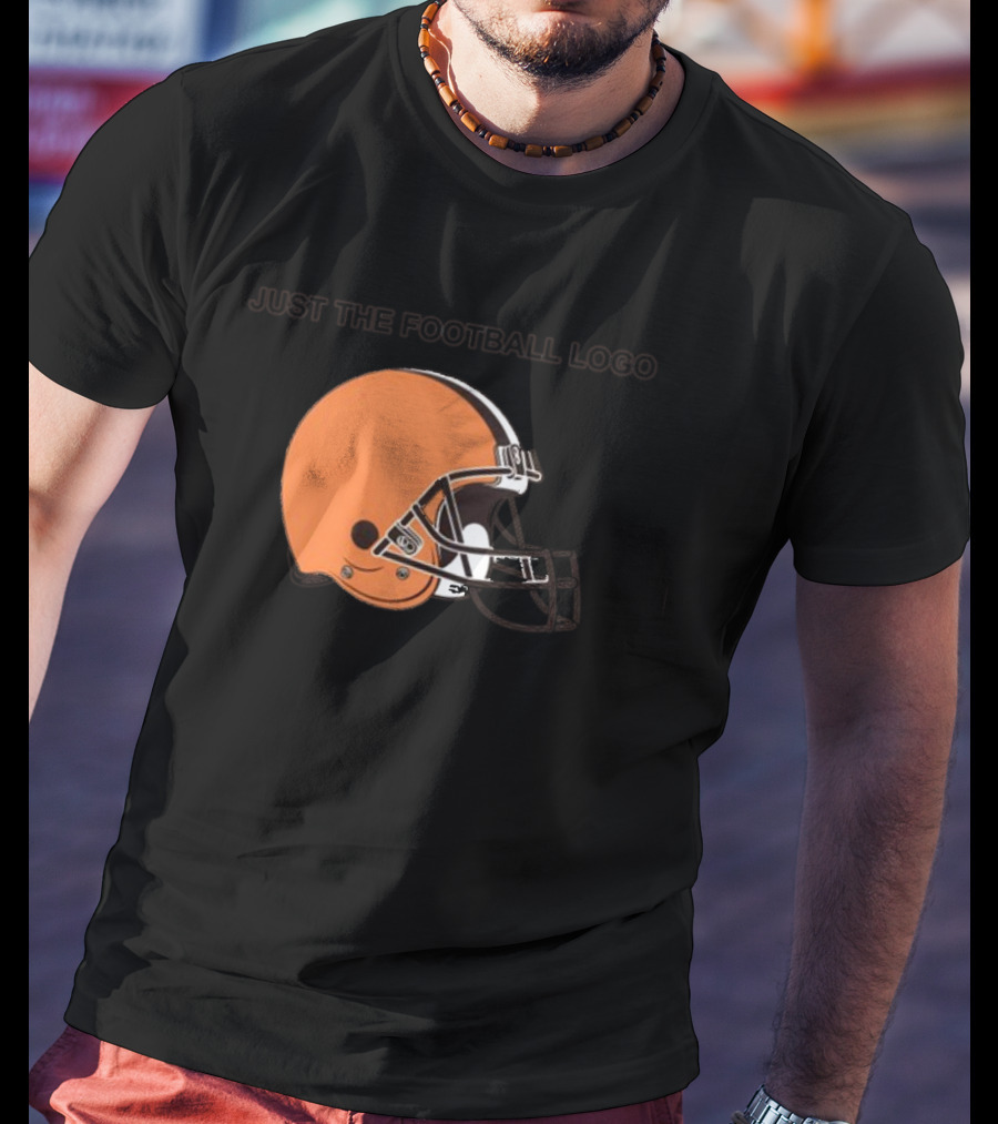 Cleveland Just The Football Helmet T-Shirt