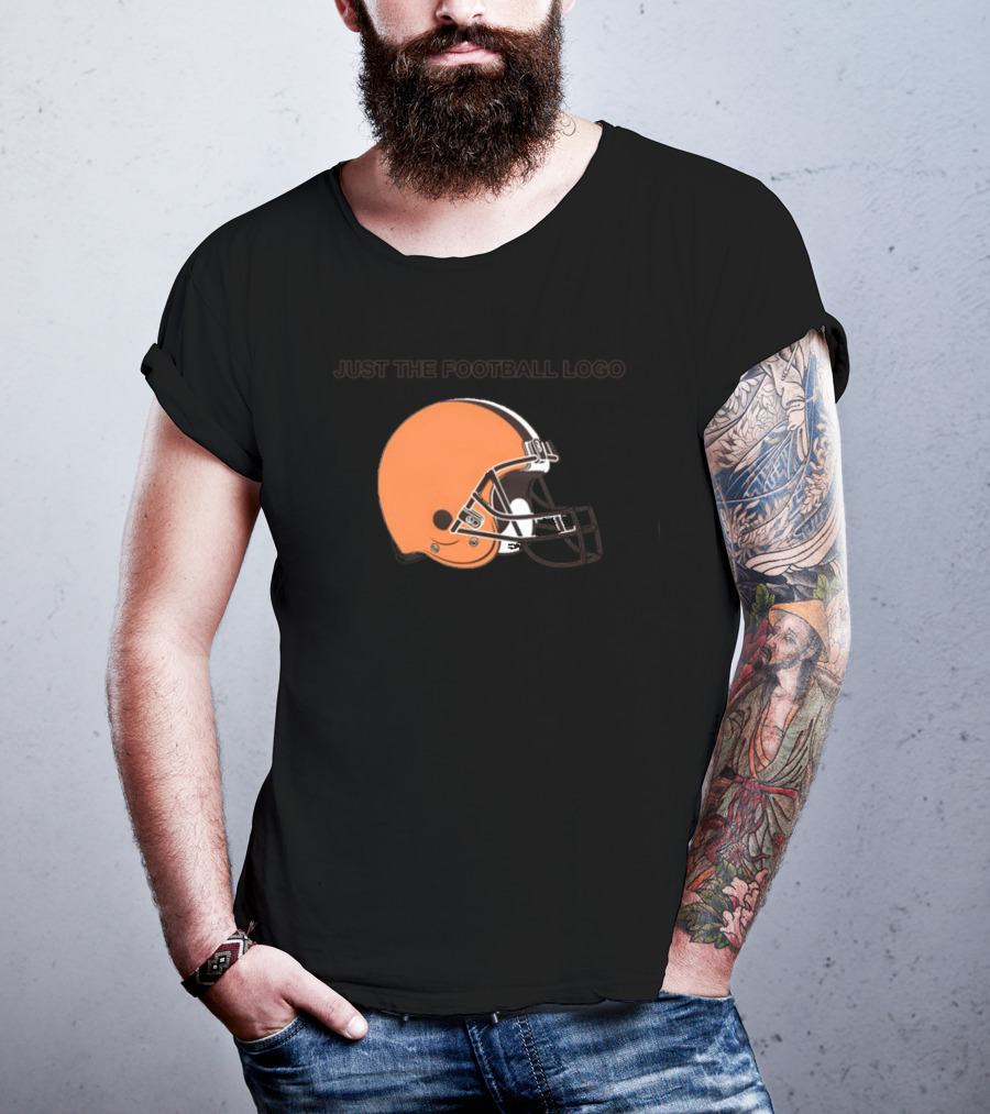 Cleveland Just The Football Helmet T-Shirt
