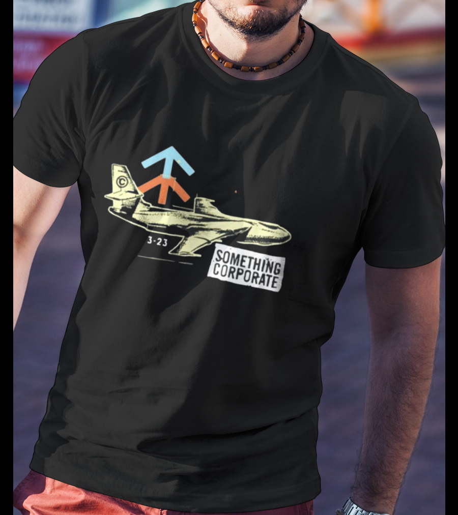 Something Corporate North Airplane 3-23 T-Shirt
