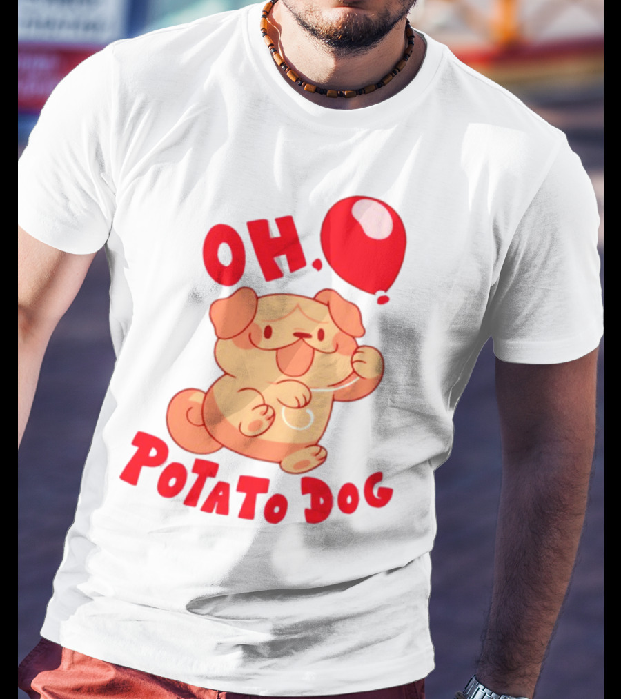 Bandwear Parry Gripp Oh Potato Dog With Balloon T-Shirt