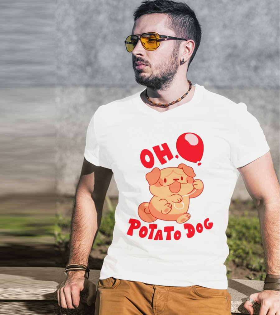 Bandwear Parry Gripp Oh Potato Dog With Balloon T-Shirt