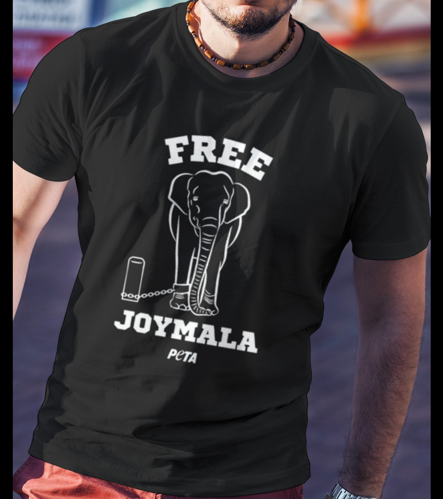 FREE JOYMALA PETA Elephant T-Shirt