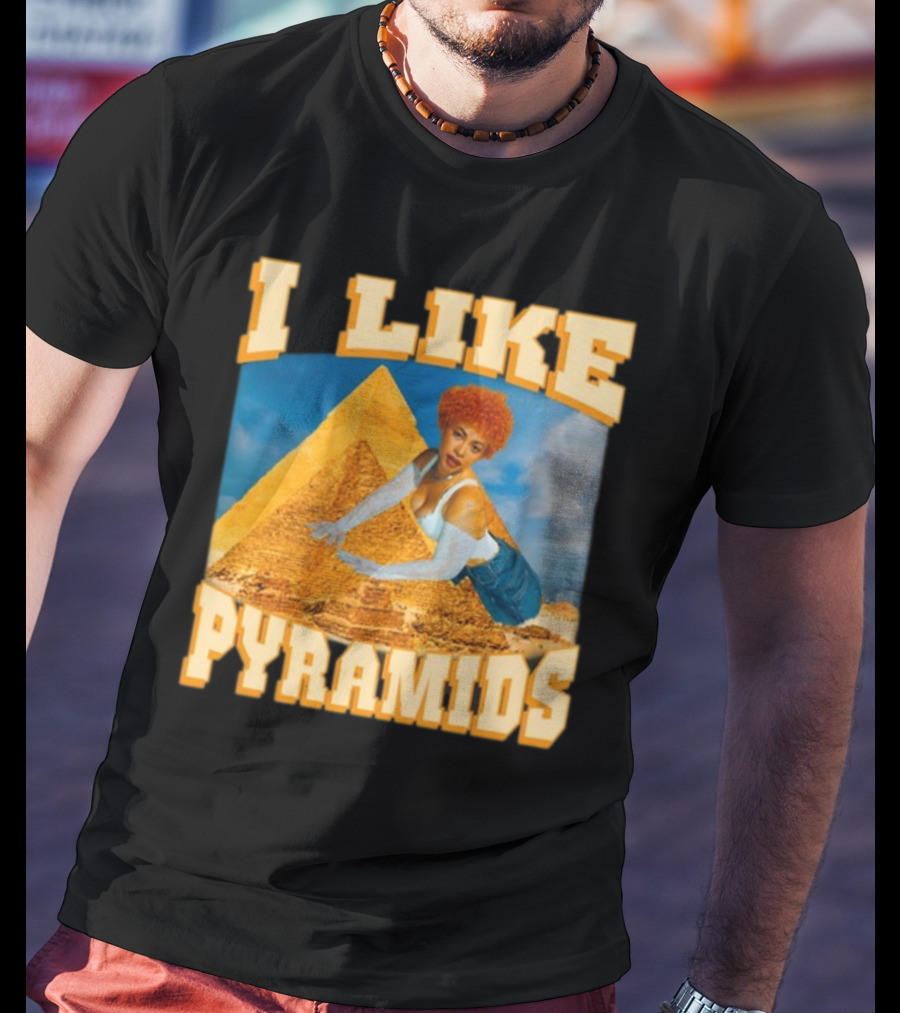 Ice Spice I Like Pyramids 90s Style Cleopatra Nostalgia T-Shirt