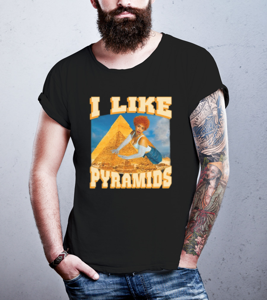 Ice Spice I Like Pyramids 90s Style Cleopatra Nostalgia T-Shirt