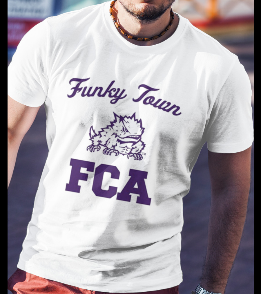 Funky Town FCA Horned Frog T-Shirt