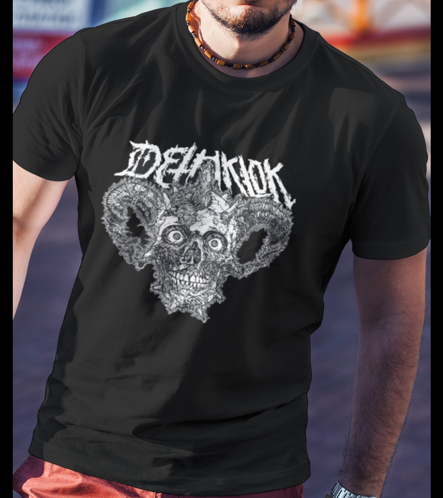 Dethklok Carolinedraws Facebones Skull T-Shirt