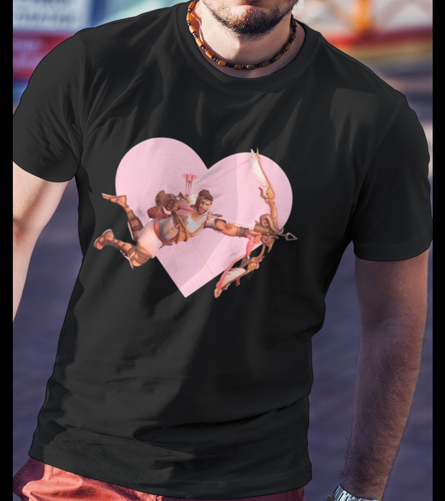 Overwatch 2 Hanzo Lover Heart T-Shirt