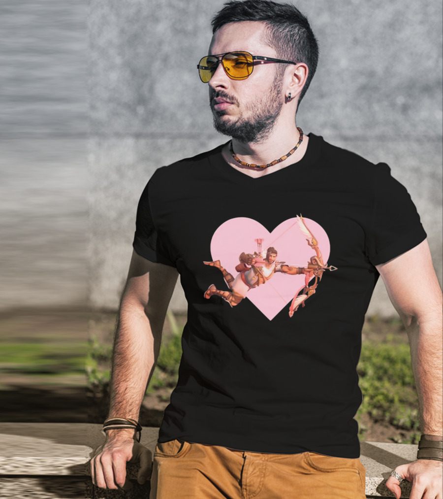 Overwatch 2 Hanzo Lover Heart T-Shirt