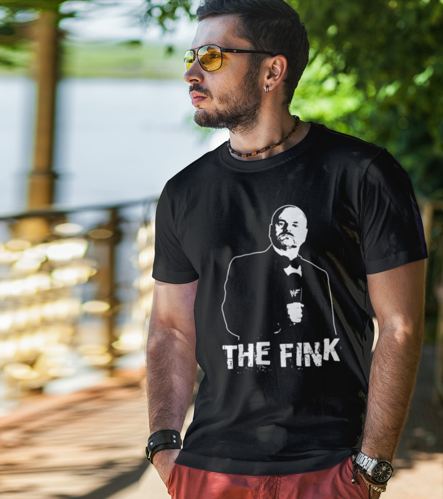 The Fink Howard Finkel WWF Legends Of Wrestling T-Shirt