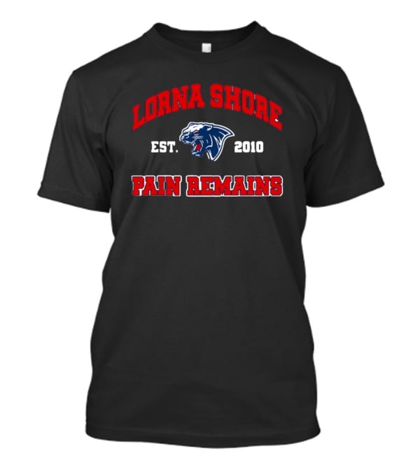Lorna Shore Pain Remains Est 2010 Panther T-Shirt