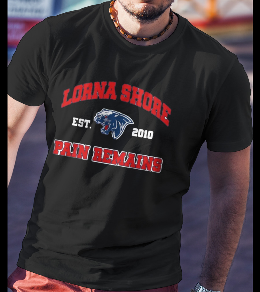 Lorna Shore Pain Remains Est 2010 Panther T-Shirt