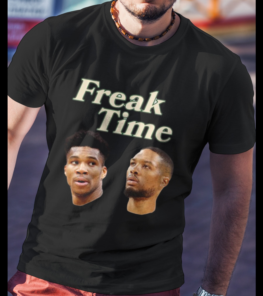 Freak Time In Cream City Giannis And Damian Collaboration T-Shirt