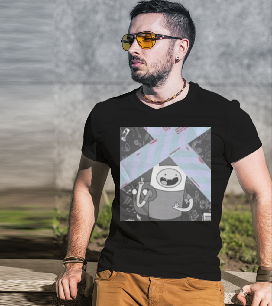 Flinn X Uzi Goofyahhtees Adventure Time Mashup T-Shirt