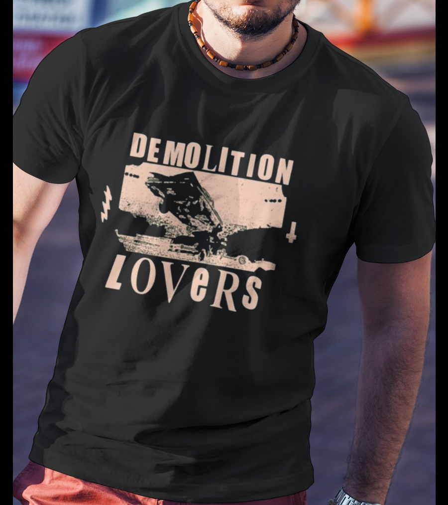 Catchinglizards Demolition Lovers Car Crash Romance T-Shirt