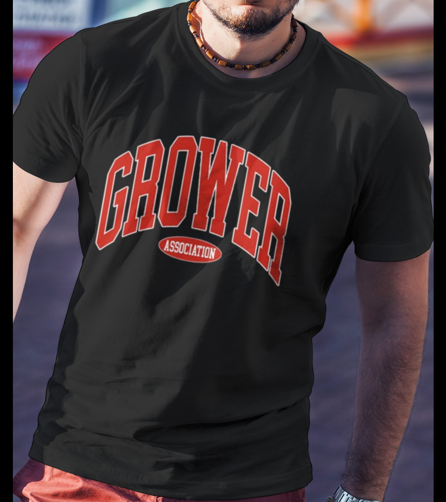 Grower Association Retro Collegiate T-Shirt