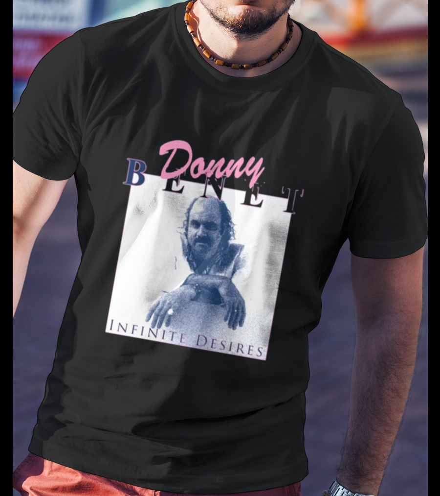 Donny Benet Infinite Desires Vintage Style Album Cover T-Shirt