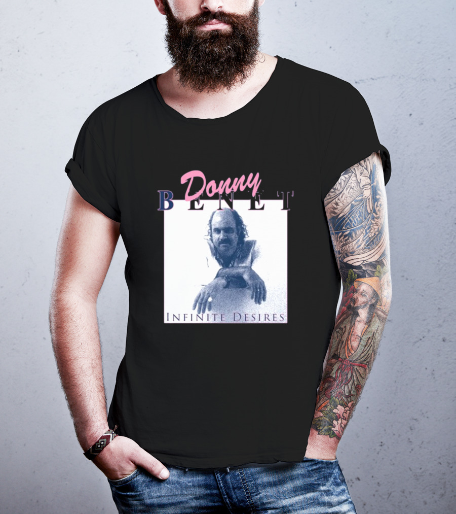 Donny Benet Infinite Desires Vintage Style Album Cover T-Shirt